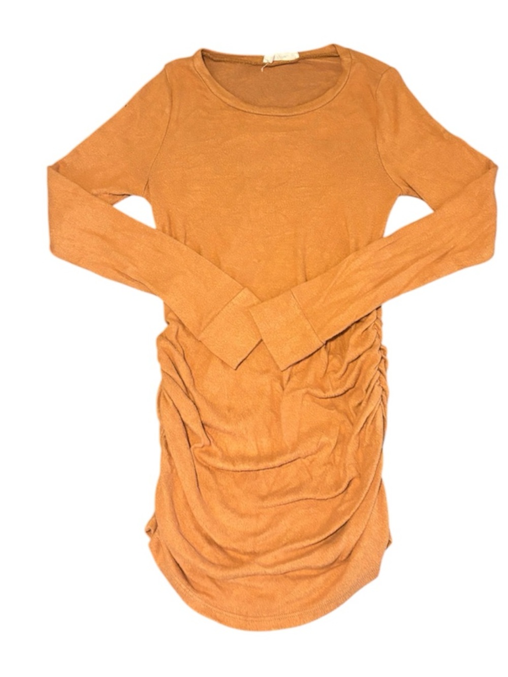 Hello MIZ Scoop Neck Top - Rust